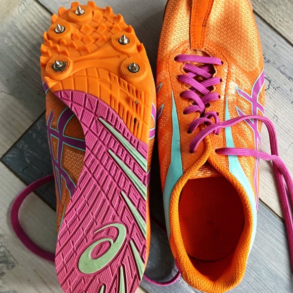 ASICS Long Distance Running Spikes Size 7 - Picture 4 of 6